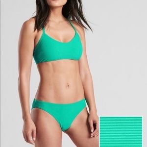 Athleta Swim - New Athleta high teal strappy bikini top M Athleta Swim - New Athleta high teal strappy bikini top M